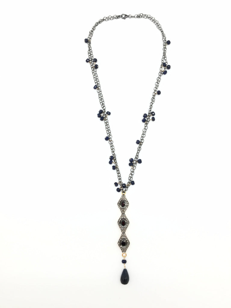 Delicate Sapphire Necklace