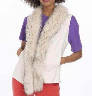 Fox And Suede Vest