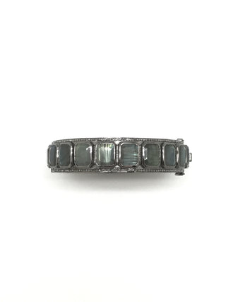 Modern Diamond Bangle